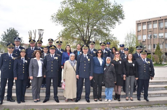 Polis Haftası Etkinlikleri Çelenk Töreni İle Sona Erdi!