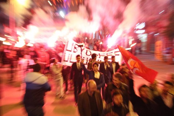 3 Mayıs Türkçülük Günü'nde Mehter Takımı ve meşaleler ile yüründü!