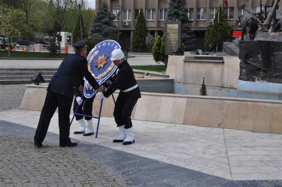 Polis Haftası Etkinlikleri Çelenk Töreni İle Sona Erdi!