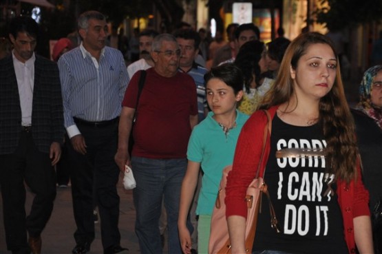 Uşaklı gençler Gezi olaylarının yıl dönümünde alanlardaydı!