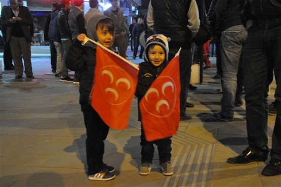 3 Mayıs Türkçülük Günü'nde Mehter Takımı ve meşaleler ile yüründü!