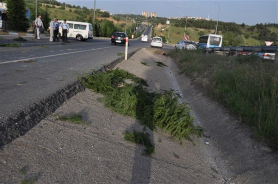 Uşak'ta üniversite kavşağında kaza! 7 yaralı!