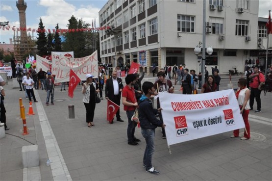 1 Mayıs İşçi Bayramı Uşak'ta Kutlandı!