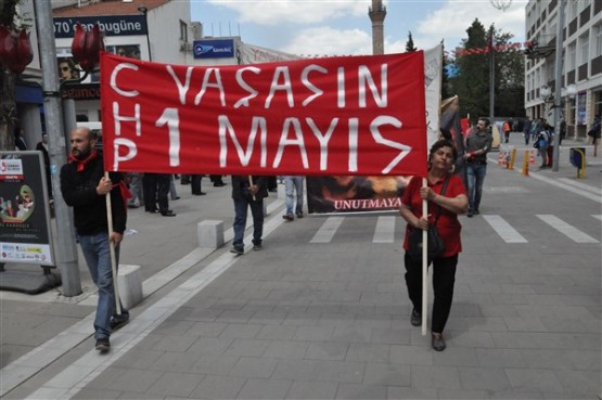 1 Mayıs İşçi Bayramı Uşak'ta Kutlandı!