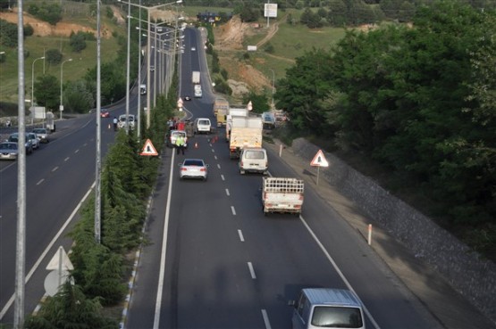 Uşak'ta üniversite kavşağında kaza! 7 yaralı!