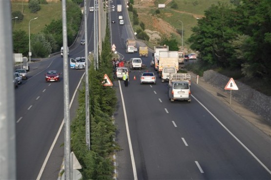 Uşak'ta üniversite kavşağında kaza! 7 yaralı!