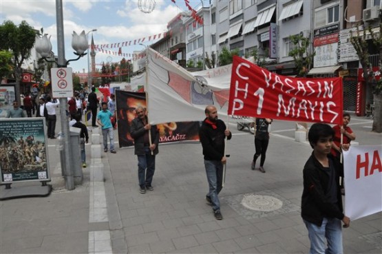 1 Mayıs İşçi Bayramı Uşak'ta Kutlandı!