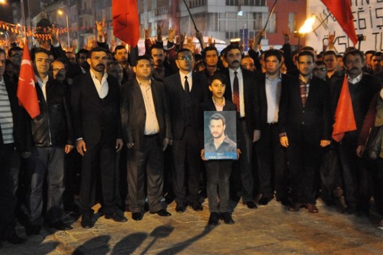 3 Mayıs Türkçülük Günü'nde Mehter Takımı ve meşaleler ile yüründü!