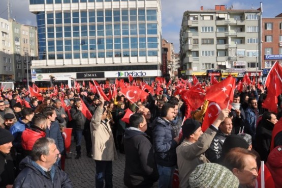 Teröre lanet için yürüdüler!