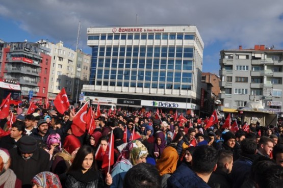 Teröre lanet için yürüdüler!