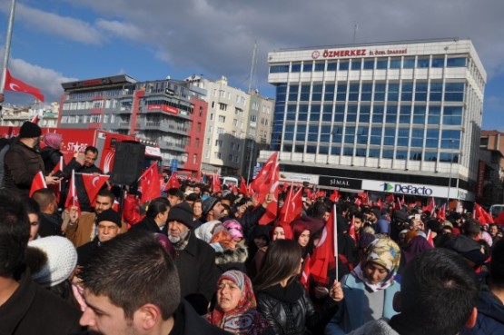 Teröre lanet için yürüdüler!