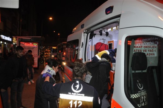 Trafik Yoğunluğu Kazaya Sebep Oldu!