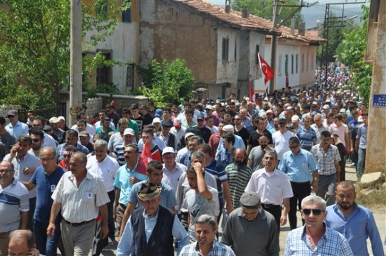 Uşak şehidini ebediyete uğurladı