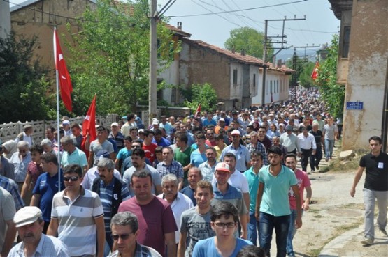 Uşak şehidini ebediyete uğurladı