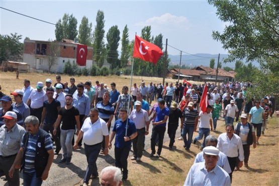 Uşak şehidini ebediyete uğurladı