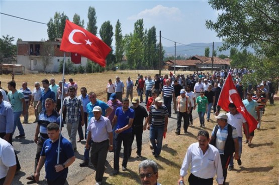 Uşak şehidini ebediyete uğurladı