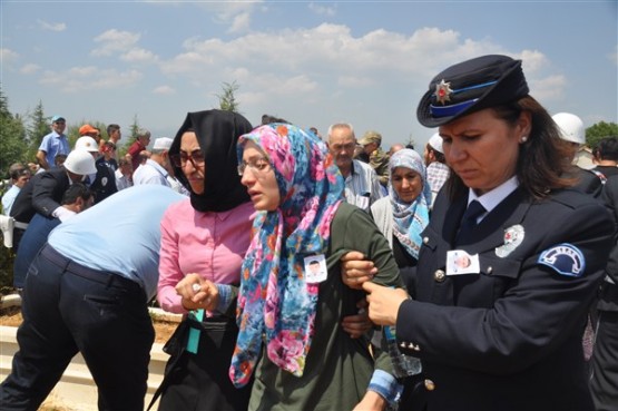 Uşak şehidini ebediyete uğurladı