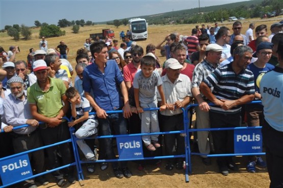 Uşak şehidini ebediyete uğurladı