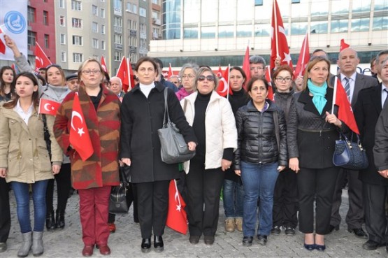 Uşak'ta Çanakkale Şehitleri Böyle Hep Birlikte Omuz Omuza Anıldı