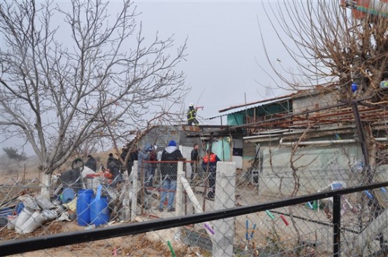 Elektrik Kontağından Çıkan Yangında Bir Ev Kullanılamaz Hale Geldi!