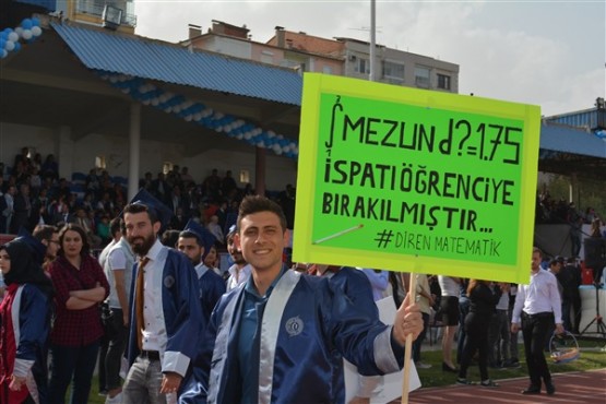 Uşak Üniversitesi 2016 Mezuniyet Kep Atma Töreni