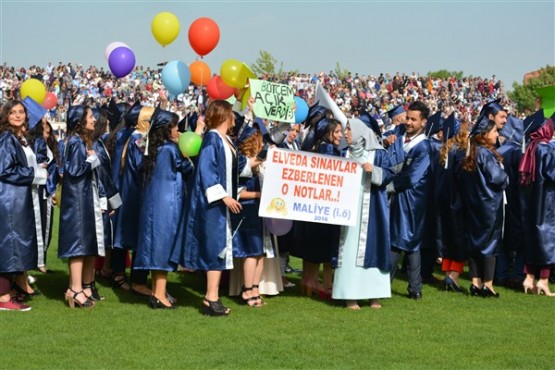 Uşak Üniversitesi 2016 Mezuniyet Kep Atma Töreni