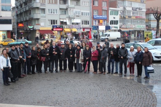 CHP Yönetimi, İl Emniyet Müdürlüğü ziyaretinde teröre karşı birlik ve beraberlik mesajı verdi!