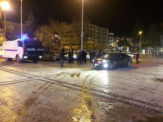 Uşak polisinden tam kadro Acil Eylem Tatbikatı!