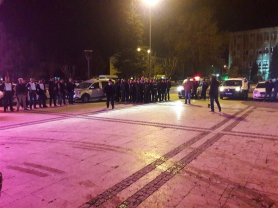 Uşak polisinden tam kadro Acil Eylem Tatbikatı!