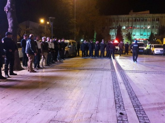 Uşak polisinden tam kadro Acil Eylem Tatbikatı!