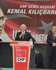 CHP Genel Başkanı Kılıçdaroğlu, Uşak'ta üreticilerle bir araya geldi!