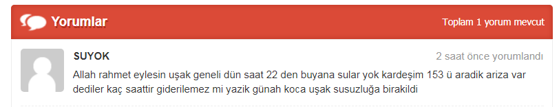 Uşak'ta sular kesik, Belediye'ye ulaşılamıyor!