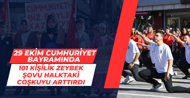 Uşak, Cumhuriyetin 101.Yaşını 101 Efeyle kutladı