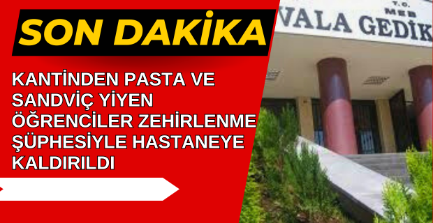 Aynı Okulda Yeni Zehirlenme Vakası: 3 Öğrenci Hastaneye Kaldırıldı