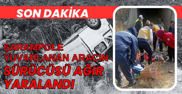 Banaz’da Trafik Kazası: Sürücü Ağır Yaralandı