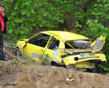 MUĞLA Datça da Trafik Kazası.Kazada Serkan Gönen Öldü