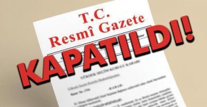 Devletin gazetesi olan Resmi Gazete kapatıldı!