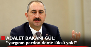 Adalet Bakanı'ndan "pardon" açıklaması!