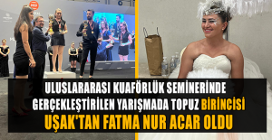 Uluslararası Kuaförlük Seminerinde...