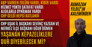 CHP'nin ve parti de siyaset yapan siyasi aktörlerin, Yalım'ca daha fazla yıpratılmasına izin verilmemeli