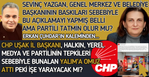 Sevinç Yazgan, Özkan Yalım'a can simidi attı ama bu dalga ve fırtına can simidi ile atlatılabilecek gibi görünmüyor.