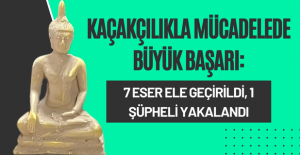 Uşak'ta Tarihi Eser Operasyonu