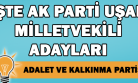 Ak Parti'de, Hangi İsimler Uşak Milletvekili Olarak Belirlendi?