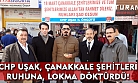 CHP Uşak, Çanakkale Şehitleri ruhuna lokma döktürdü!