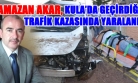 Milli Eğitim Şube Müdürü Ramazan Akar Kula'da Trafik Kazası Geçirdi!