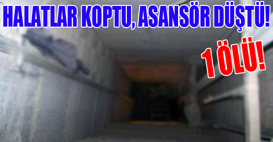 Uşak'ta Asansör Kazası Can Aldı!