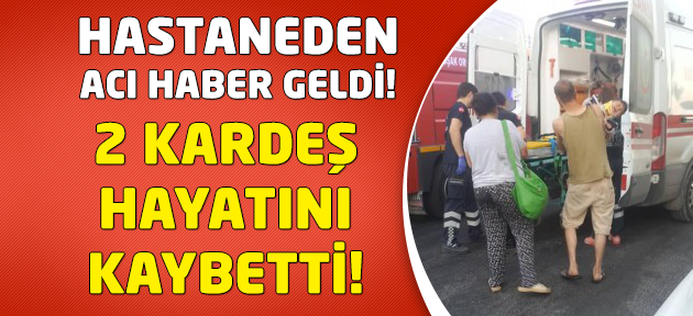 Uşak'taki kazada 2 kardeş hayatını kaybetti!