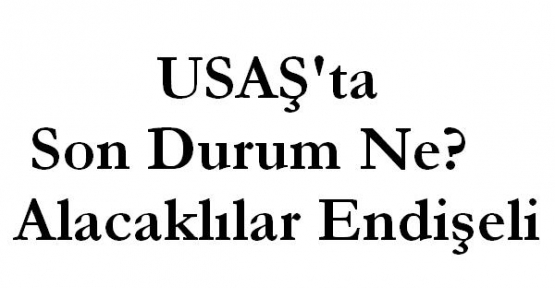 USAŞ'ın Borçlarını Ödememesi ve Açıklama da Yapmaması Piyasayı Kaygılandırıyor